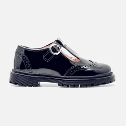 Jacadi Salomés enfant fille en cuir verni - marine MARINE JACADI Hot