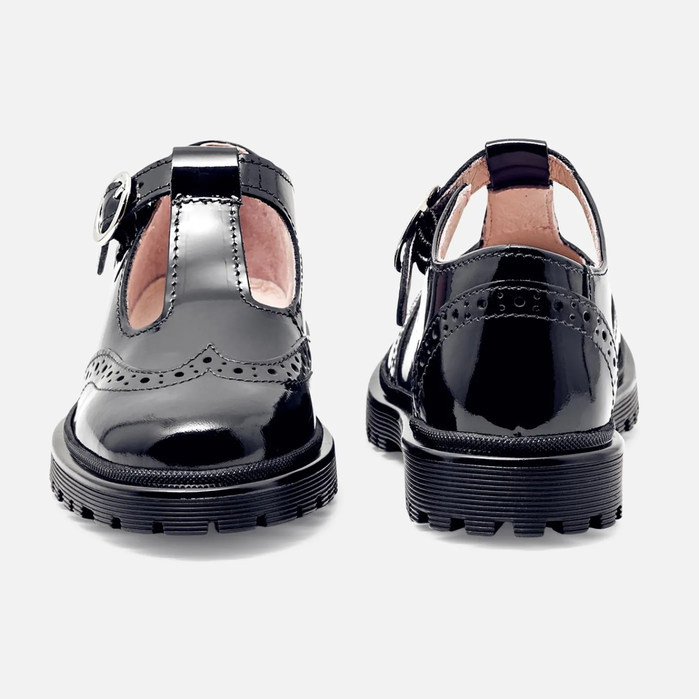Jacadi Salomés enfant fille en cuir verni - marine MARINE JACADI Hot