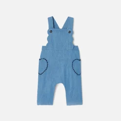 Jacadi Salopette bébé fille en jean - DENIM FONCE Best