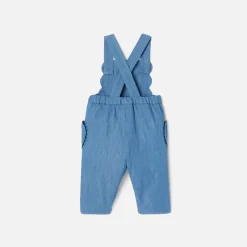 Jacadi Salopette bébé fille en jean - DENIM FONCE Best