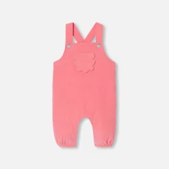 Jacadi Salopette bébé fille en velours - CORAIL Discount