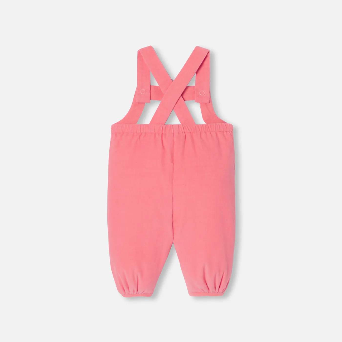 Jacadi Salopette bébé fille en velours - CORAIL Discount