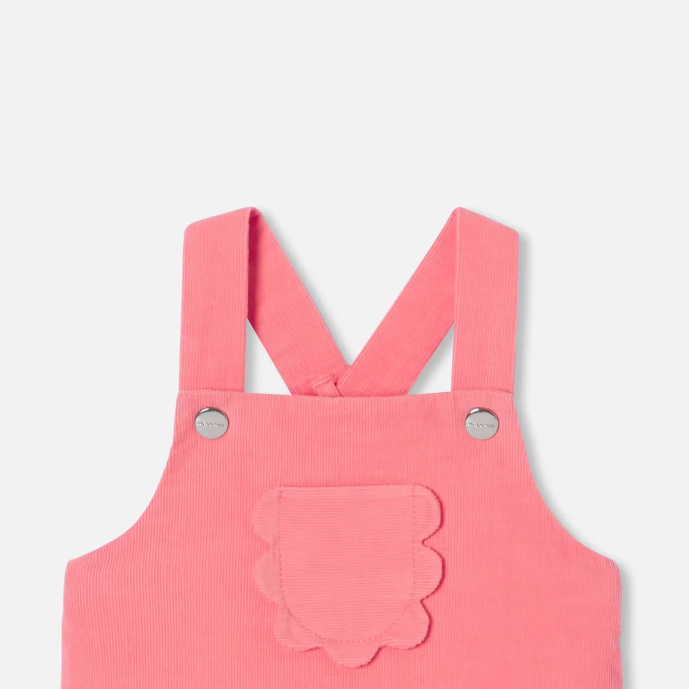 Jacadi Salopette bébé fille en velours - CORAIL Discount