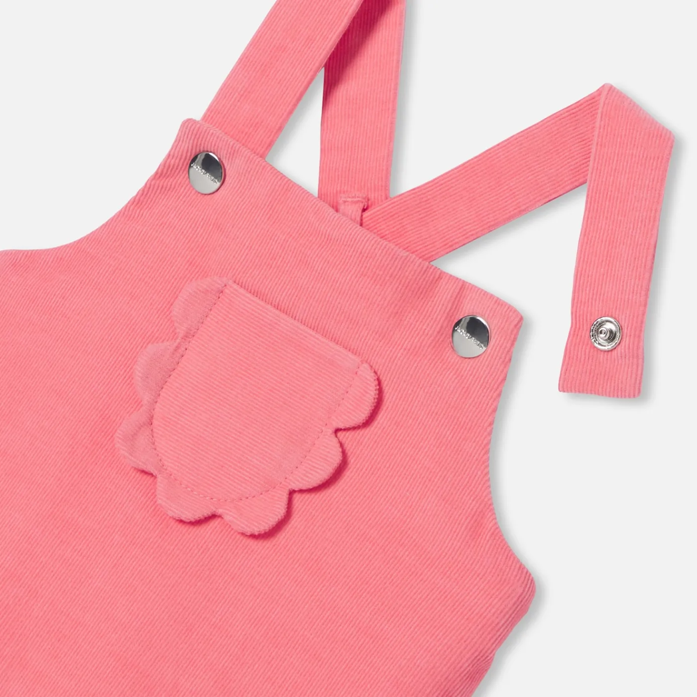Jacadi Salopette bébé fille en velours - CORAIL Discount