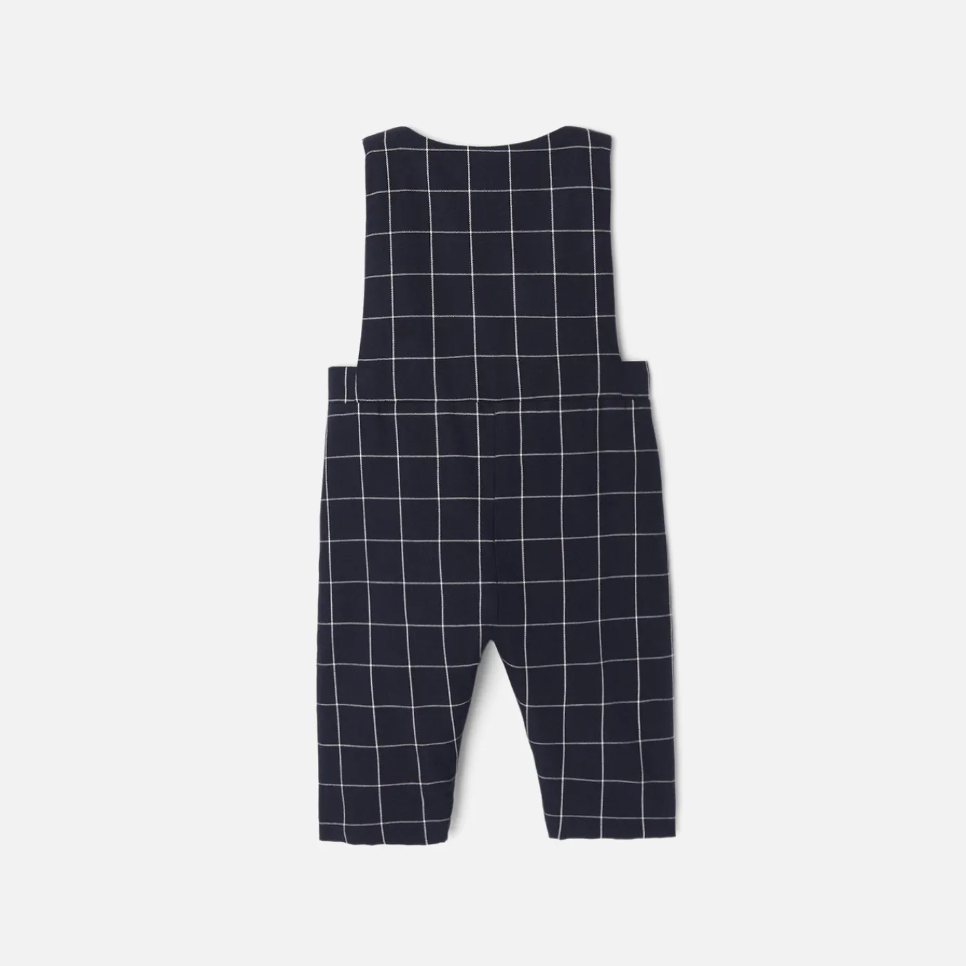 Jacadi Salopette bébé garçon à carreaux - MARINE/BLANC New