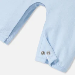 Jacadi Salopette bébé garçon en velours - BLEU PALE Sale