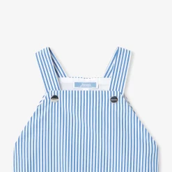 Jacadi Salopette courte bébé garçon - BLANC/BLEU Sale