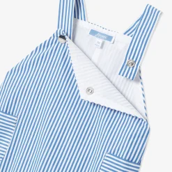Jacadi Salopette courte bébé garçon - BLANC/BLEU Sale