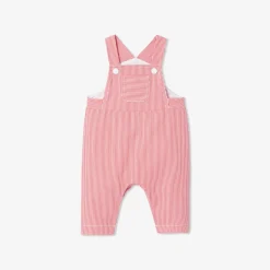 Jacadi Salopette longue bébé - BLANC/ROUGE Online