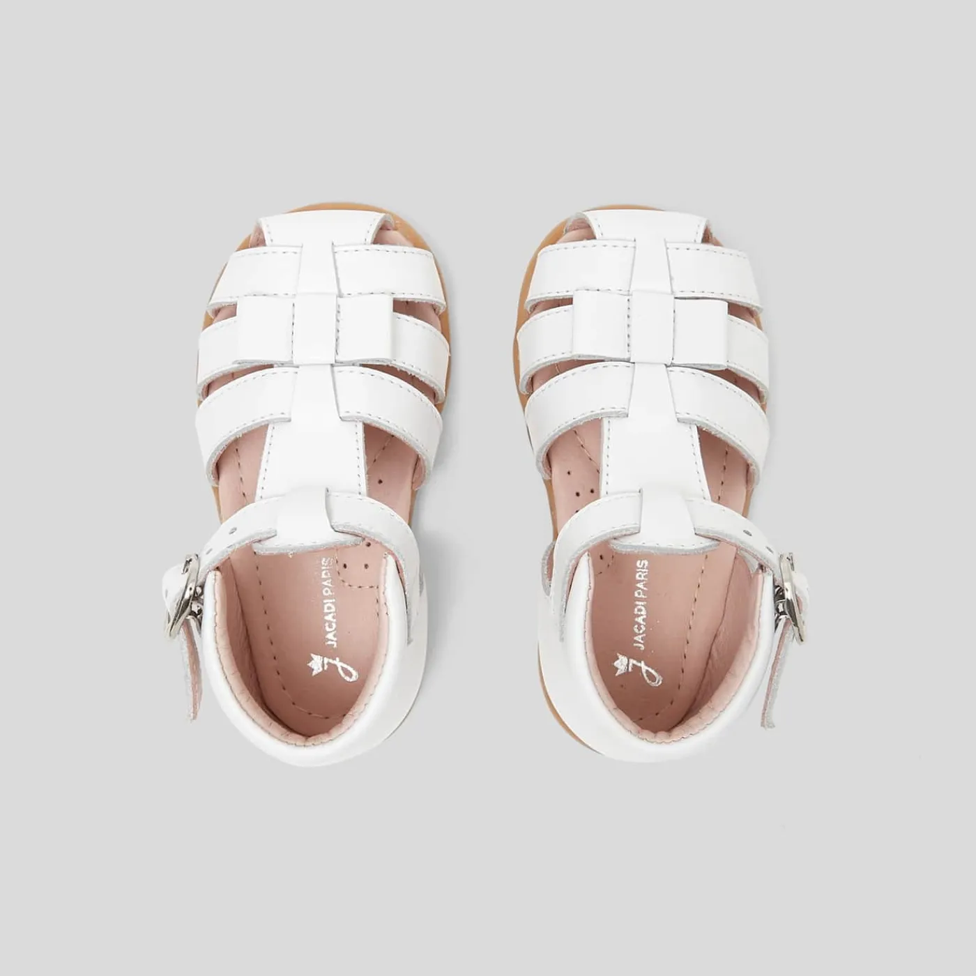 Jacadi Sandales bébé fille - blanc BLANC JACADI Discount
