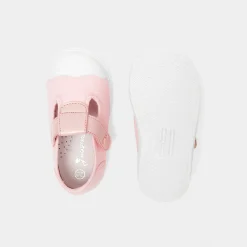 Jacadi Sandales en toile bébé fille - ROSE Clearance