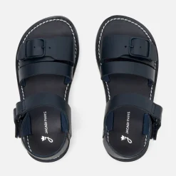Jacadi Sandales enfant garçon en cuir lisse - marine MARINE JACADI Online