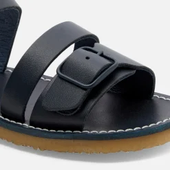 Jacadi Sandales enfant garçon en cuir lisse - marine MARINE JACADI Online