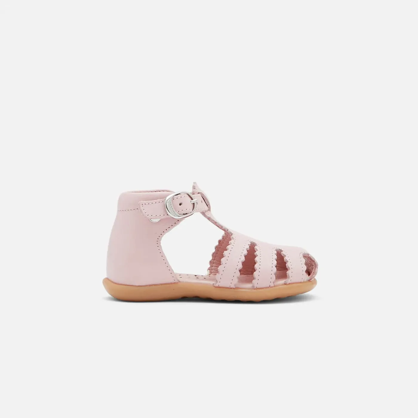 Jacadi Sandales premiers pas bébé fille - ROSE Outlet