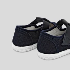 Jacadi Sandalettes bébé garçon en toile - marine MARINE JACADI Clearance