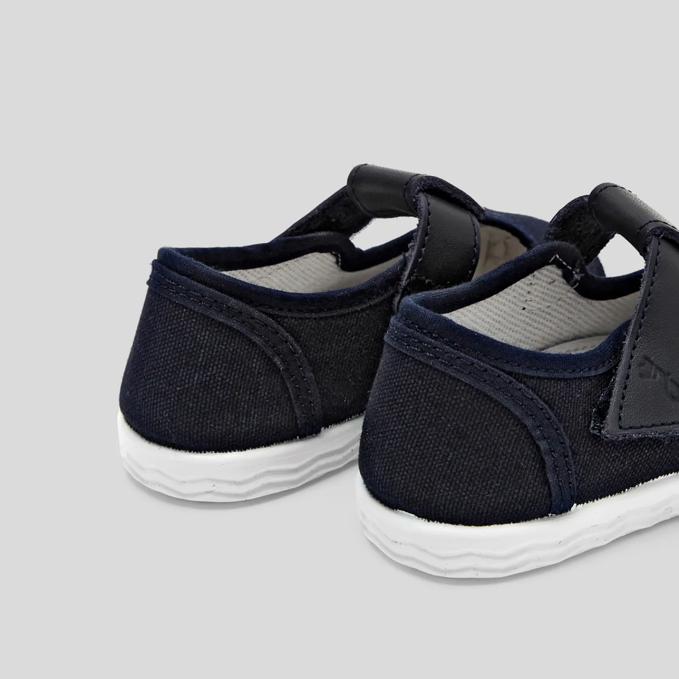 Jacadi Sandalettes bébé garçon en toile - marine MARINE JACADI Clearance