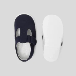 Jacadi Sandalettes mixte en toile - marine MARINE JACADI Discount