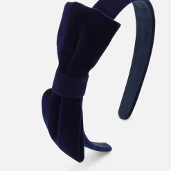 Jacadi Serre-tête à nœud en velours - marine MARINE JACADI Sale