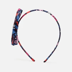 Jacadi Serre-tête enfant fille en tissu Liberty - lore MARINE/MULTICO Clearance