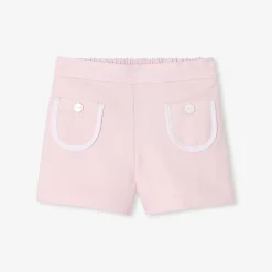 Jacadi Short bébé fille en piqué alvéolé - rose poudre ROSE POUDRE JACADI Clearance