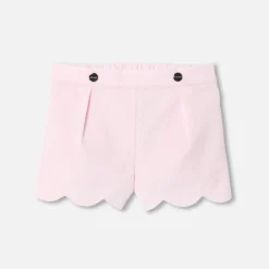 Jacadi Short bébé fille en velours - rose poudre ROSE POUDRE JACADI Best
