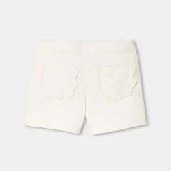 Jacadi Short bébé fille en velours milleraies - blanc doux BLANC DOUX JACADI Hot