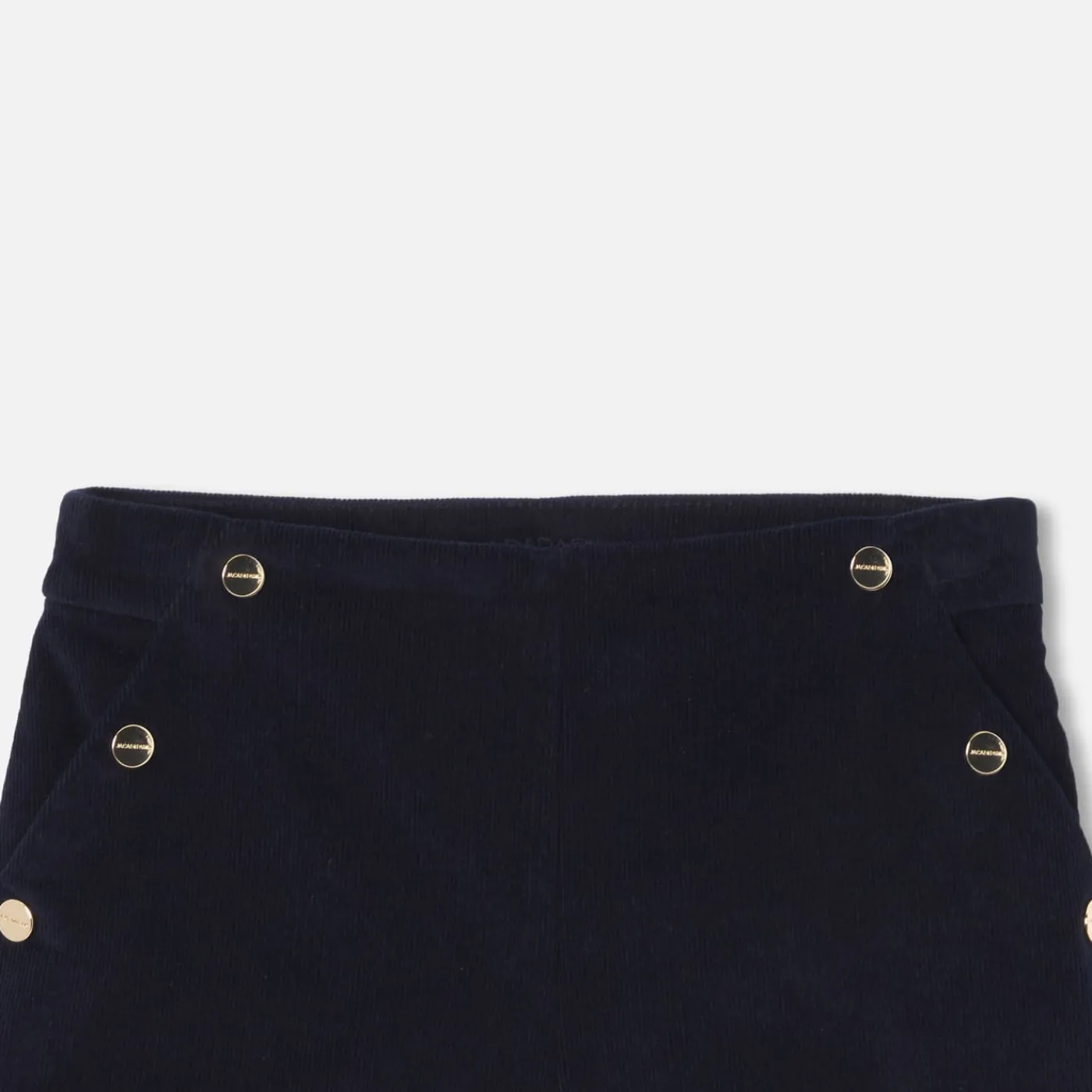 Jacadi Short en velours enfant fille - marine MARINE JACADI Clearance