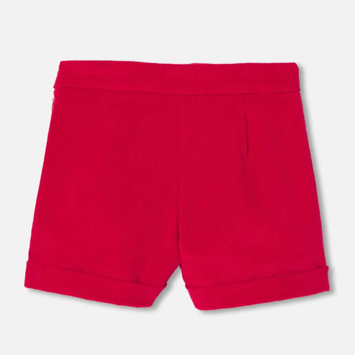Jacadi Short en velours enfant fille - ROUGE RUBIS