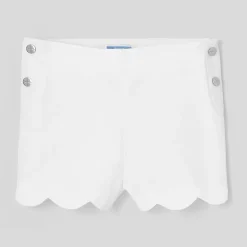 Jacadi Short enfant fille en piqué de coton - blanc BLANC JACADI