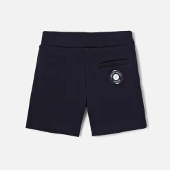 Jacadi Short enfant garçon en molleton piqué - marine MARINE JACADI Outlet
