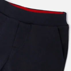 Jacadi Short enfant garçon en molleton piqué - marine MARINE JACADI Outlet