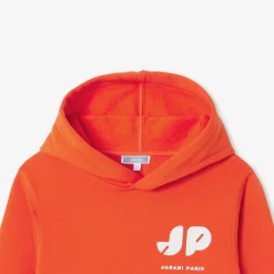 Jacadi Sweat à capuche enfant - MANDARINE Outlet