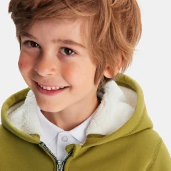 Jacadi Sweat à capuche enfant garçon - VERT LICHEN Outlet