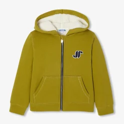 Jacadi Sweat à capuche enfant garçon - VERT LICHEN Outlet