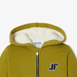 Jacadi Sweat à capuche enfant garçon - VERT LICHEN Outlet