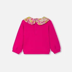 Jacadi Sweat bébé fille en molleton - FRAMBOISE Best
