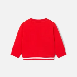 Jacadi Sweat bébé garçon en molleton - rouge ROUGE JACADI Discount