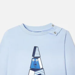 Jacadi Sweat bébé garçon en molleton - bleu clair BLEU CLAIR JACADI Discount