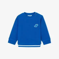 Jacadi Sweat bébé garçon en piqué - BLEU RIVAGE Outlet