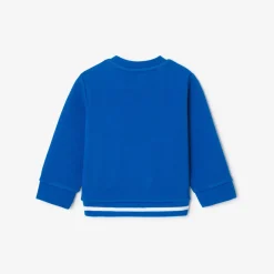 Jacadi Sweat bébé garçon en piqué - BLEU RIVAGE Outlet