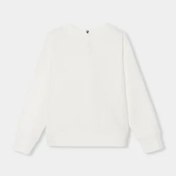 Jacadi Sweat enfant fille en molleton - blanc doux BLANC DOUX JACADI Hot