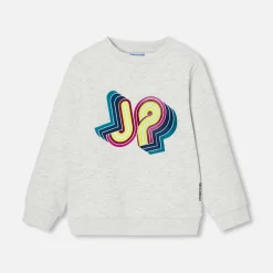 Jacadi Sweat enfant garçon en molleton - BEIGE CHINE Online