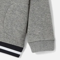 Jacadi Sweat zippé bébé garçon - gris chine clair GRIS CHINE CLAIR JACADI New