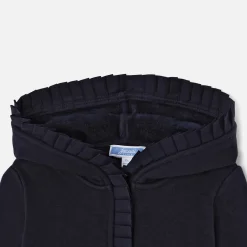 Jacadi Sweat zippé enfant fille - marine MARINE JACADI Best