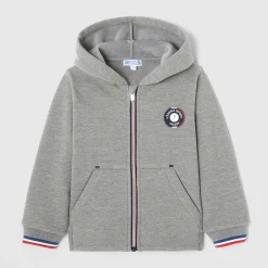 Jacadi Sweat zippé enfant garçon - gris chine clair GRIS CHINE CLAIR JACADI Online