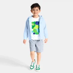 Jacadi Sweat zippé enfant garçon à capuche - NUAGE Clearance