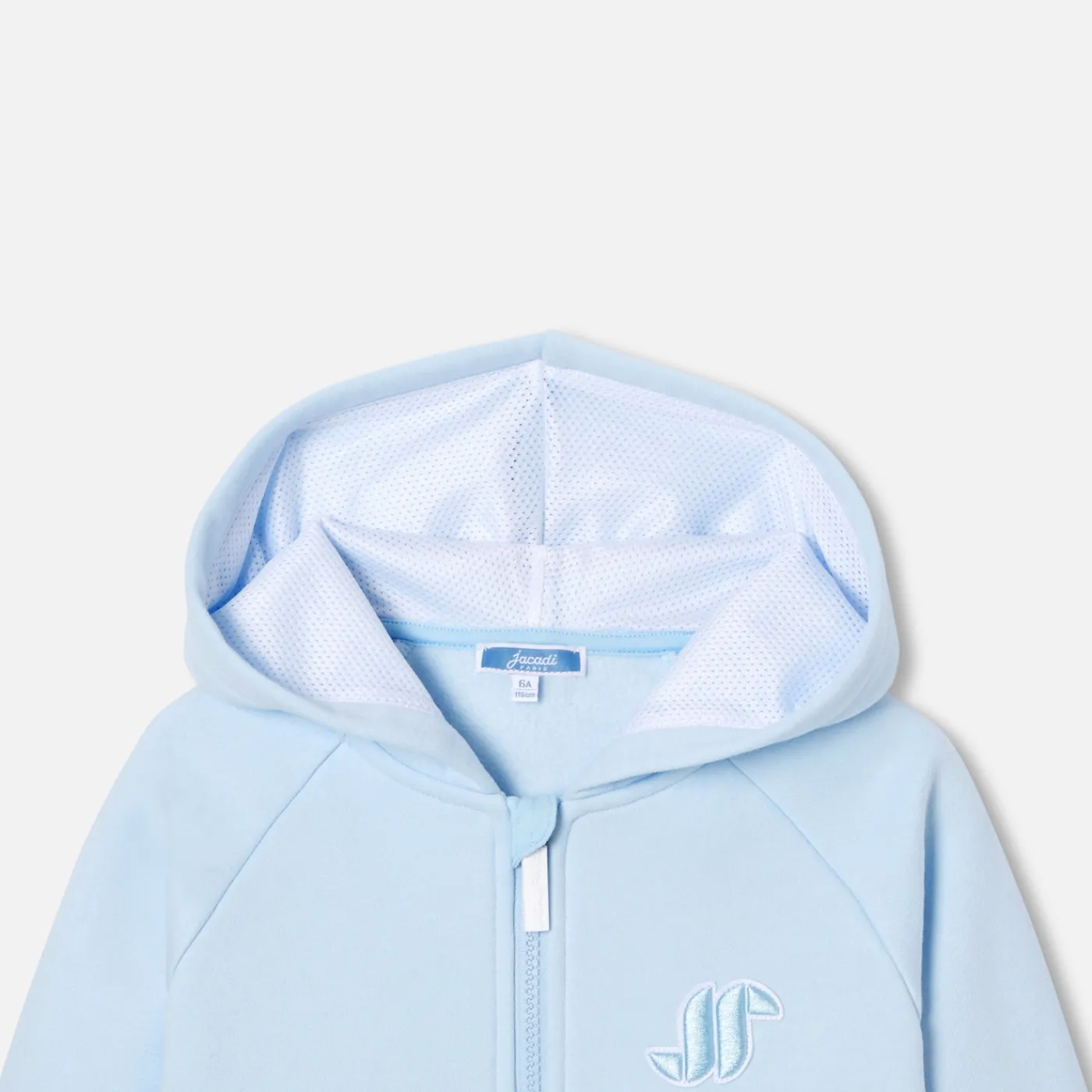 Jacadi Sweat zippé enfant garçon à capuche - NUAGE Clearance