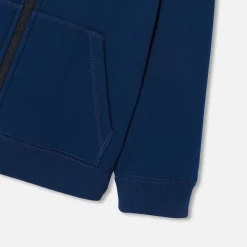 Jacadi Sweat zippé enfant garçon - BLEU MARNE Online