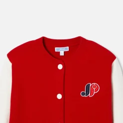 Jacadi Teddy enfant fille en tricot - lore ROUGE/MULTICO Hot