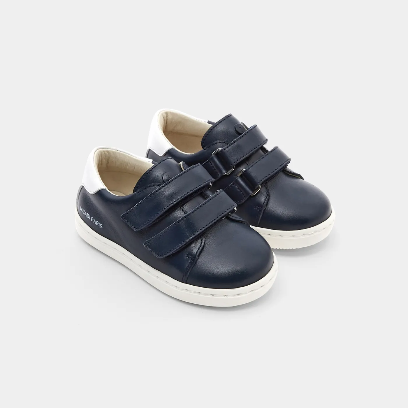 Jacadi Tennis bébé garçon en cuir - marine MARINE JACADI Sale